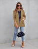 Customizable slim fit linen jacket